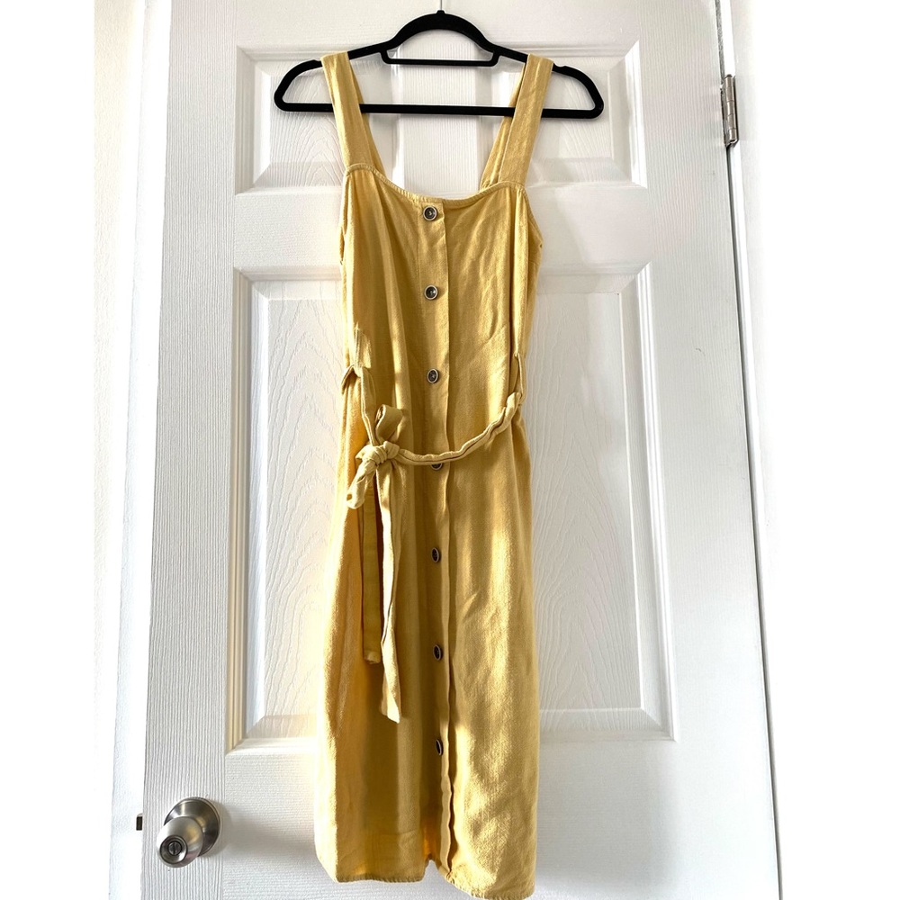 Potter’s Pot Yellow Casual Boho Dress